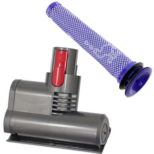 Vacuum mini turbine - brush, for